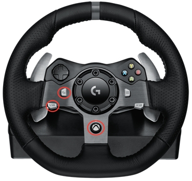 Logitech G920 racing wheel does not respond connected to One The Gamesmen